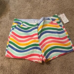 NWT Colorful Striped Crown and Ivy Caroline Women's Shorts
